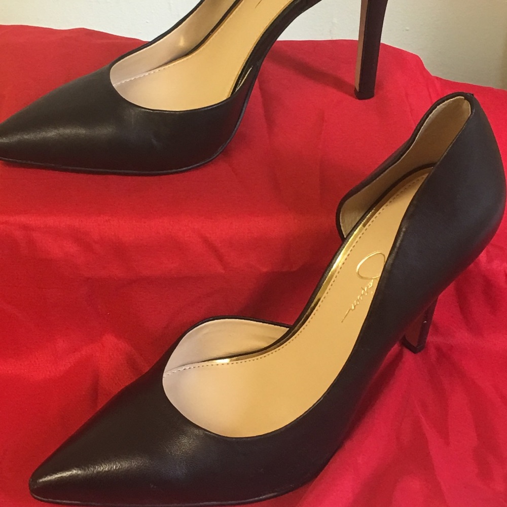 Black heels